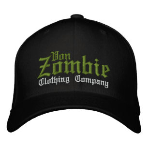 Gorra Bordada Von Zombie Skull Cap 001A