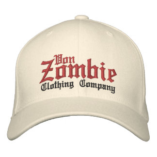 Gorra Bordada Von Zombie Skull Cap 001B