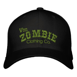 Gorra Bordada Von Zombie Skull Cap 003B