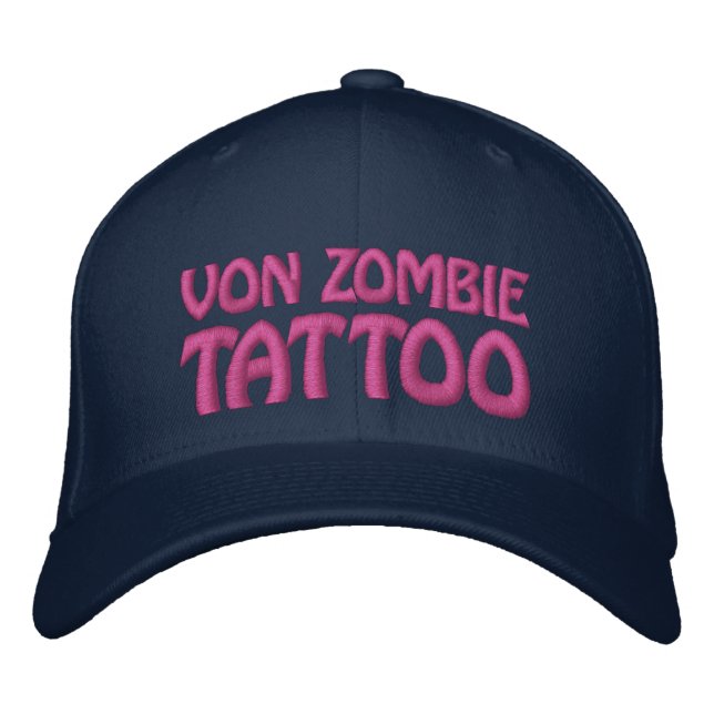 Gorra Bordada Von Zombie Tattoo 001BB (Anverso)