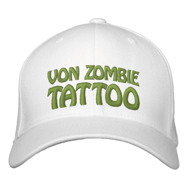 Gorra Bordada Von Zombie Tattoo 001EE (Anverso)
