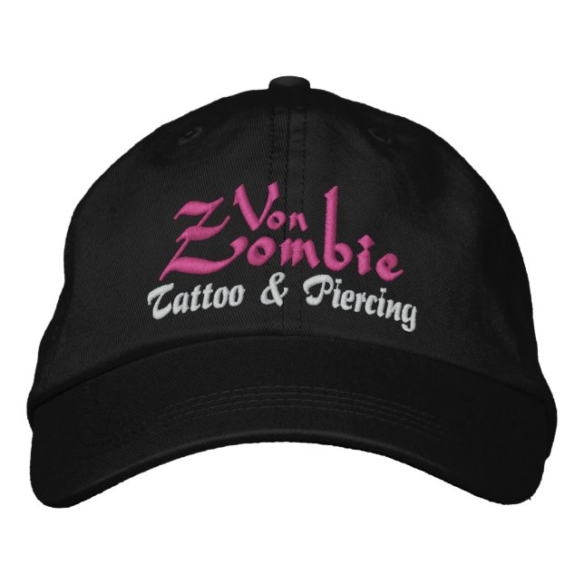 Gorra Bordada Von Zombie Tattoo 003 (Anverso)