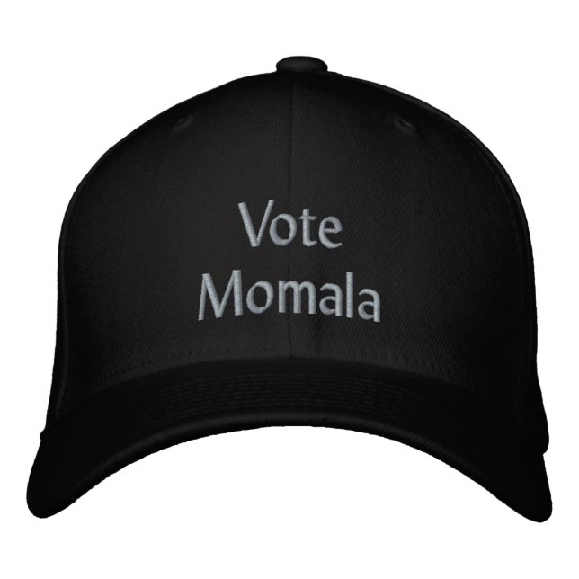 Gorra Bordada Votar a Momala (Anverso)