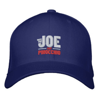 Gorra Bordada Voto para Joe No Pinocho