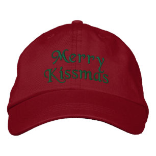 Gorra Bordada WagsToWishes_Merry Kissmas