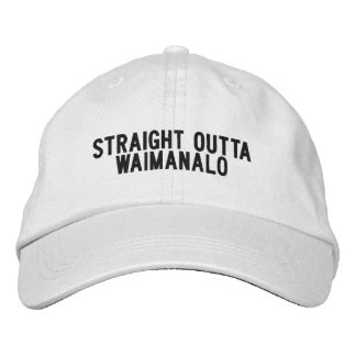 Gorra Bordada Waimanalo Hawaii Hat