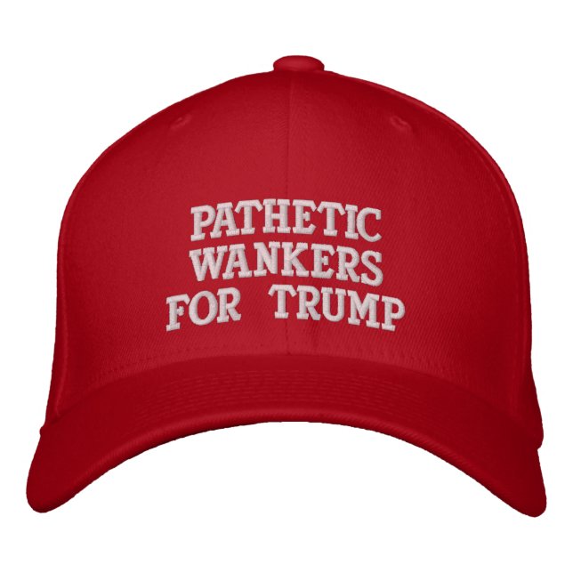 GORRA BORDADA WANKERS PATÉTICOS PARA EL TRIUNFO (Anverso)