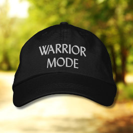 Gorra Bordada Warrior Mode Classic Embroidered Hat