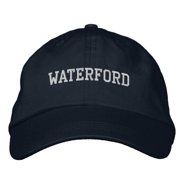 Gorra Bordada Waterford Michigan Embroised Baseball Hat (Anverso)