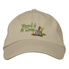 Gorra Bordada Weed It