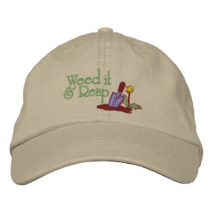 Gorra Bordada Weed It