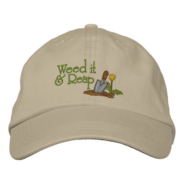 Gorra Bordada Weed It (Anverso)