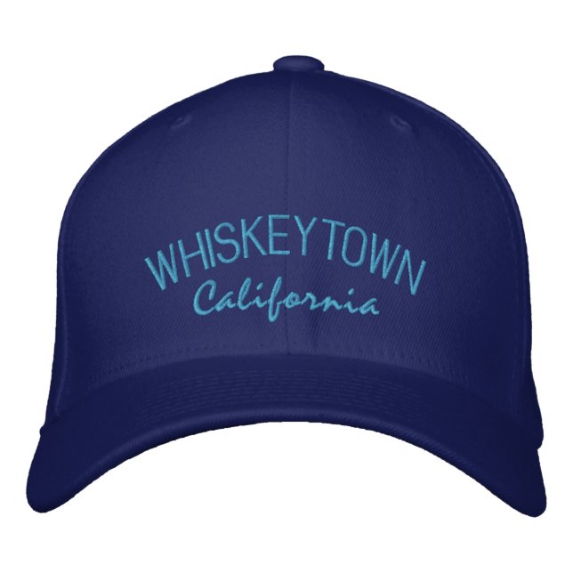 Gorra Bordada Whiskeytown California (Anverso)