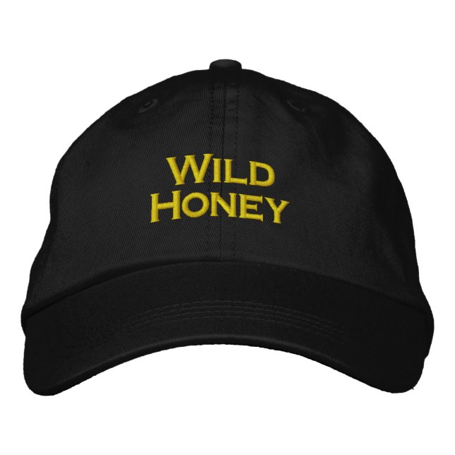 Gorra Bordada WILD HONEY cap (Anverso)