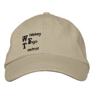 GORRA BORDADA WTF
