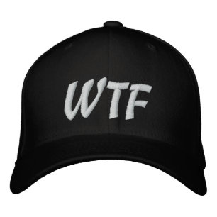 Gorra Bordada WTF 1337 sombrero de béisbol