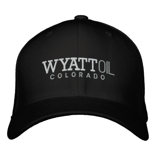 Gorra Bordada Wyatt Oil (Anverso)