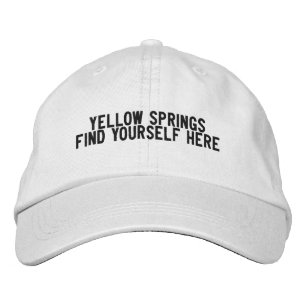 Gorra Bordada YELLOW SPRINGS Ohio Sombrero
