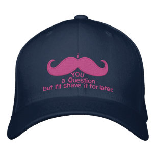 Gorra Bordada yo bigote una pregunta