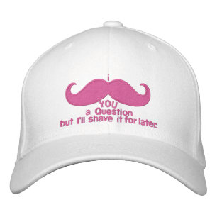 Gorra Bordada yo bigote una pregunta