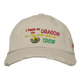 Gorra Bordada Yo remo por el , Dragón, así que...