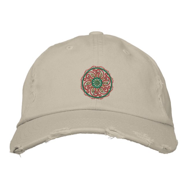 Gorra Bordada Yoga Mandala Embroid Cap (Anverso)