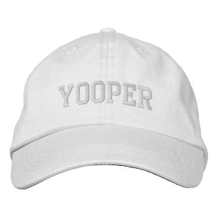 Gorra Bordada Yooper Embroied Basic Cap White