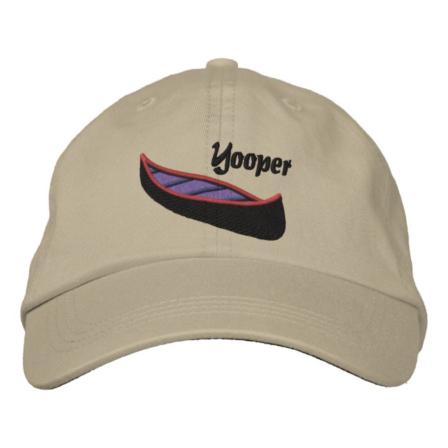 Gorra Bordada Yoopers Love Canoes (Anverso)