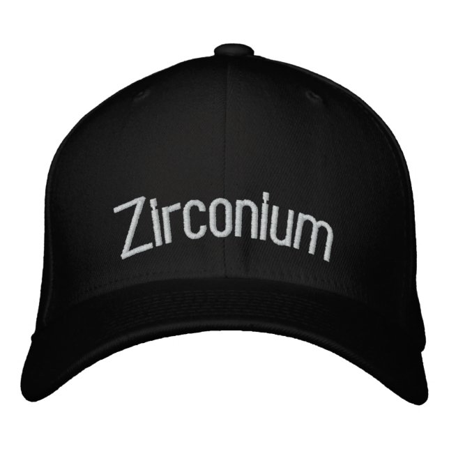 Gorra Bordada Zirconio (Anverso)
