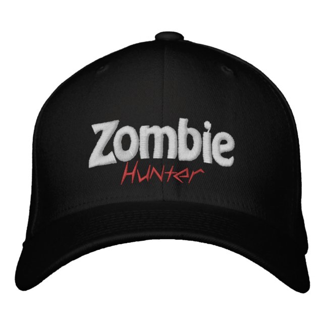 Gorra Bordada Zombie Apocalpyse Hunter (Anverso)