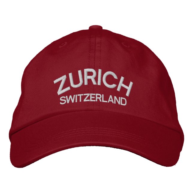 Gorra Bordada Zurich* Suiza (Anverso)