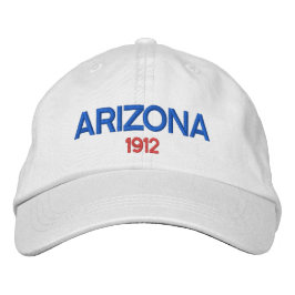 Gorra bordado de Arizona 1912