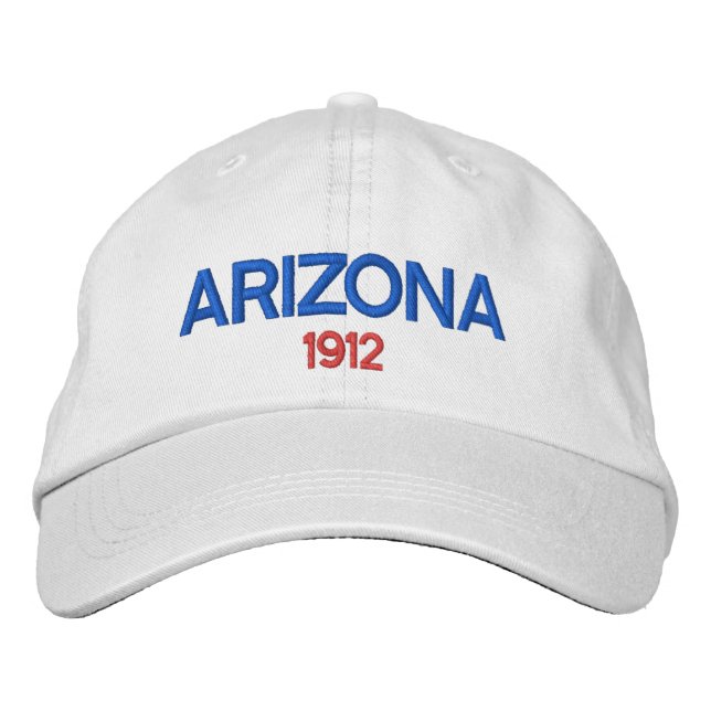 Gorra bordado de Arizona 1912 (Anverso)