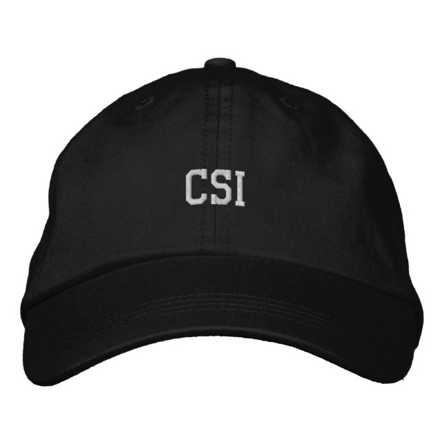 GORRA bordado de CSI (Anverso)