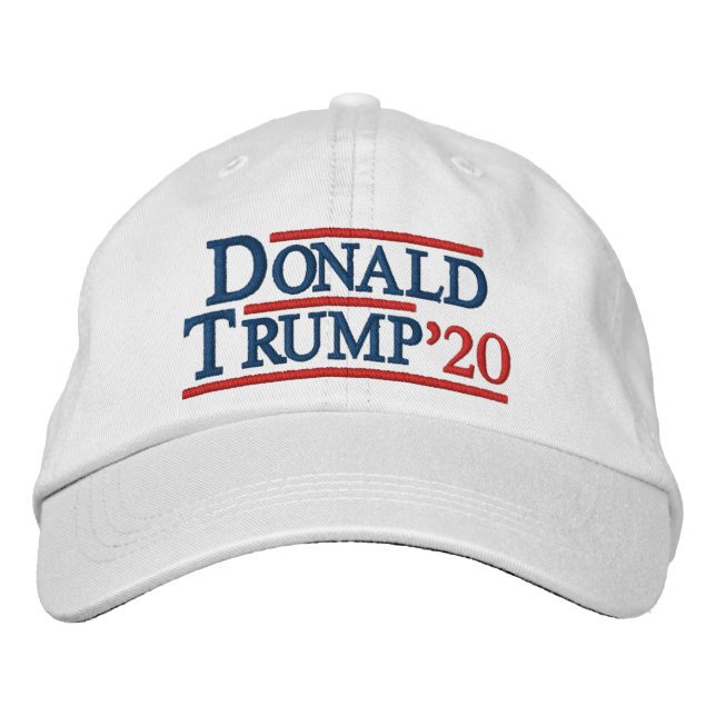 Gorra bordado de Donald Trump 2020 (Anverso)