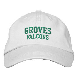 Gorra bordado de Groves High School (Michigan)