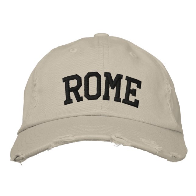Gorra bordado de Roma (Anverso)