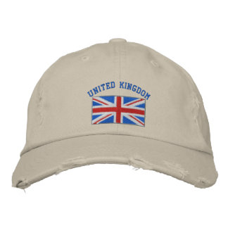Gorra bordado del Reino Unido