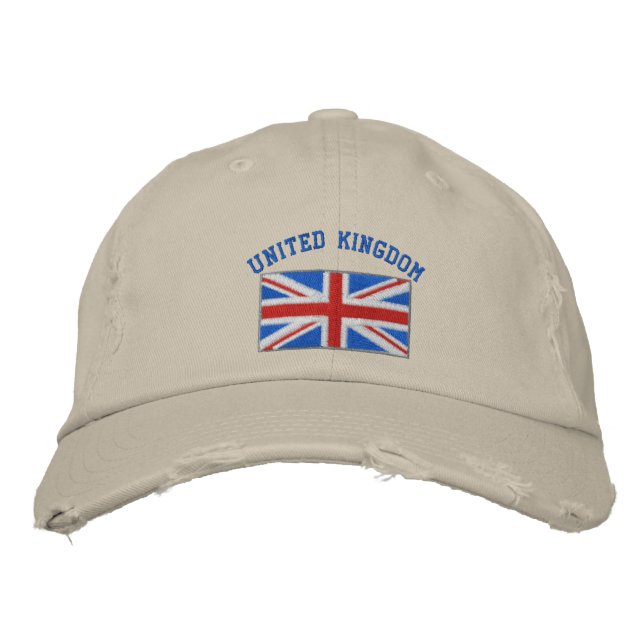 Gorra bordado del Reino Unido (Anverso)