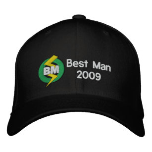 Gorra bordado el mejor hombre, personalizable