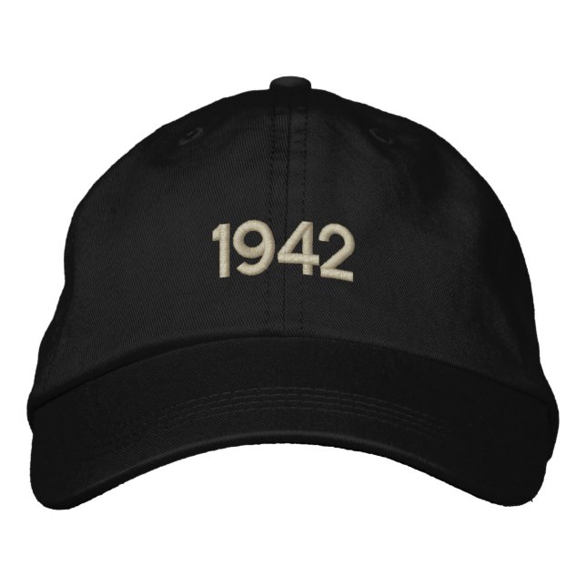 gorra bordado en 1942 (Anverso)