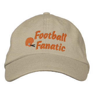 Gorra bordado fanático del fútbol