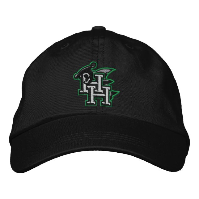 Gorra bordado HH del papá (Anverso)