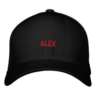 Gorra bordado negro