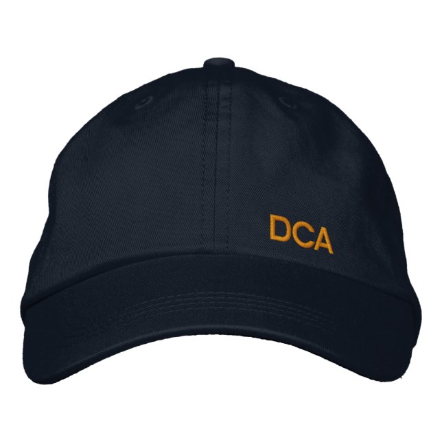 Gorra bordado personalizado con su monograma (Anverso)