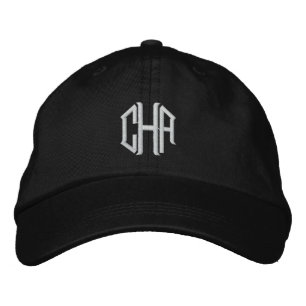Gorra bordado personalizado con su monograma
