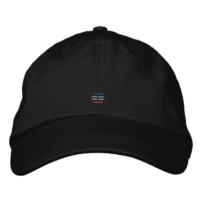 Gorra bordado, ropa alternativa Adjusta básica (Anverso)