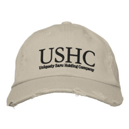 GORRA bordado USHC, anuncio básico alternativo de