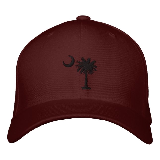 Gorra borrosa de palmetto negro (Anverso)
