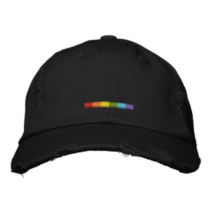 Gorra borrosa del Orgullo Gay
